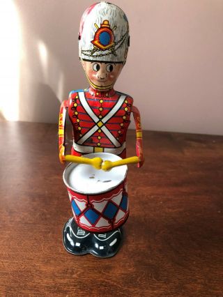 Vintage Marx Wind - Up " George The Drummer Boy " Is In Good And.
