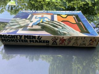 Vintage 1978,  Mighty Men & Monster Maker kit,  TOMY Toy Art Set 2