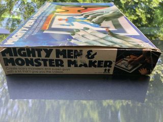 Vintage 1978,  Mighty Men & Monster Maker kit,  TOMY Toy Art Set 6