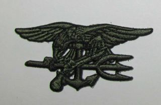Us Navy Usn Seal Trident Breast Patch Budweiser Udt Version 1 Subdued 3.  25 " W