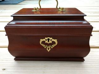 Colonial Williamsburg Oblong Tea Caddy -