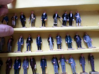 VINTAGE 35 PRESIDENTS OF THE USA HAND PAINTED MARX & CO.  HARD PLASTIC FIGURES 3