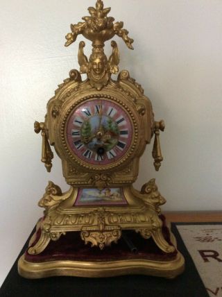 Antique French Clock - Richard Et Cie