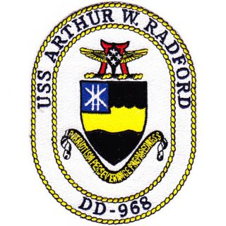 Dd - 968 Uss Arthur W Radford Patch