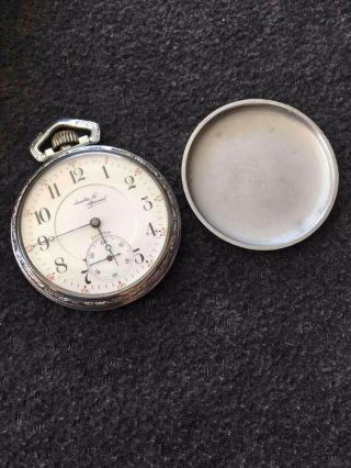 17jewel Illinois Santa Fe 16s Pocket Watch 7