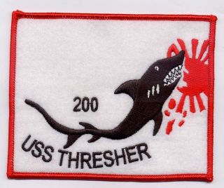 Uss Thresher Ss 200 Bc Patch Cat No C6015