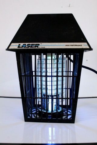 Vintage Laser Electronic Bug Zapper Light