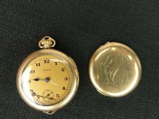 Vintage Watch Elgin 1855884 Illinois Watch Company Elgin 1855884