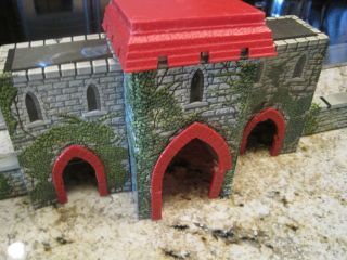 Vintage Marx Prince Valiant Medieval Castle Fort - 1950 