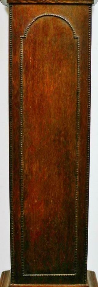 Antique English 8 Day Musical Westminster Chime Longcase Grandmother Clock 10