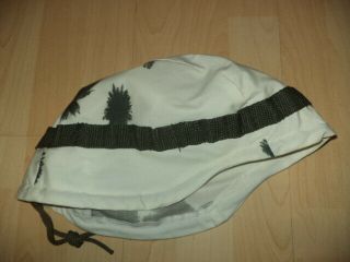 Bulgarian Helmet Winter Camouflage Cover