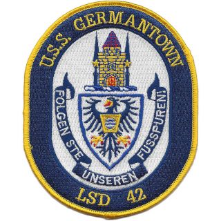 Lsd - 42 Uss Germantown Patch