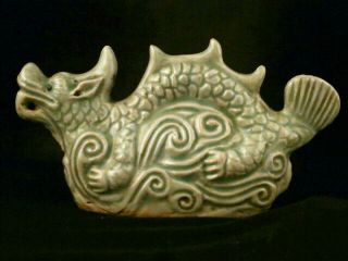 Good Quality Chinese Song Dy Green Porcelain Dragon Drop Of Pot G017