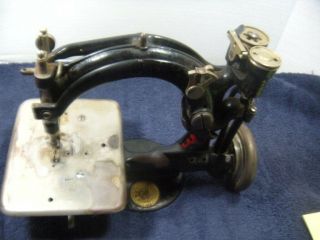 Antique Wilcox & Gibbs Table Top Sewing Machine Circa 1890s