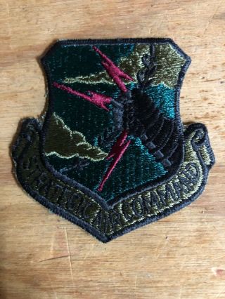 United States Air Force Strategic Air Command Subdued Cold War Emblem Patch