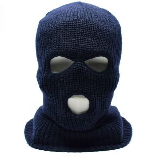 Usa Government Issue Tactical Balaclava Face Mask Blue 3 Holes