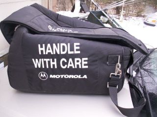 Bug - Out Bag Motorola Padded Transport/ Nylon Container