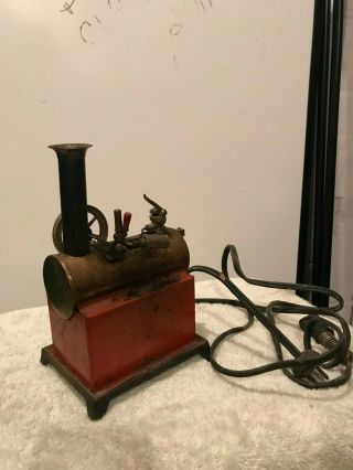 Old Antique Vintage Toy Weeden Electric Steam Engine