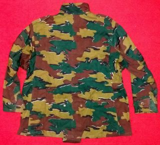 Belgium Belgian army jigsaw camouflage camo paratrooper para jump smock jacket 2