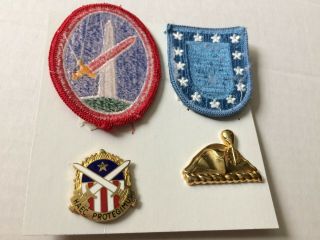 U.  S.  ARMY MILITARY DISTRICT WASHINGTON,  D.  C.  COLORED PATCH AND INSIGNIA 2