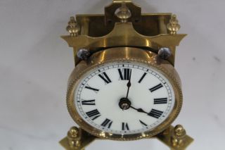 400 Day Torsion Glass Dome Vintage Antique Anniversary Clock w/Disc Pendulum 4