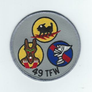 80s 49th Tac Fighter Wing Gaggle Patch