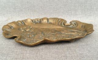Antique french ashtray made of bronze early 1900 