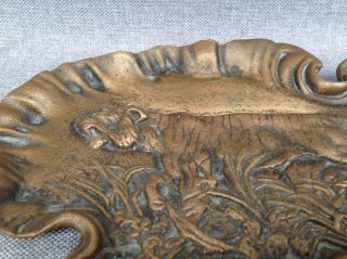 Antique french ashtray made of bronze early 1900 