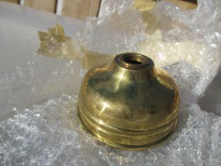 Vintage Brass Shower Head Old French Architectural Antique Reclaim 4 " W