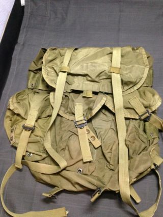 Alice Lc - 1 Lc - 2 Pack Green Backpack Rucksack Ruck Army Military " Green Tick "