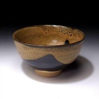 WQ5: Vintage Japanese Pottery Tea bowl by Famous potter,  Sozan Mandai 3