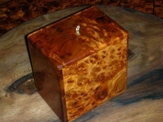 Jewelry Box Great Thuya Wood Locked With key Hand - made in Morocco thuja 5