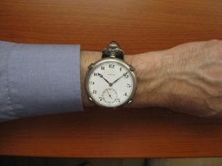 Wear Your Pocket Watch On A Wrist Holder - Fits Patek,  Rolex,  Zenith