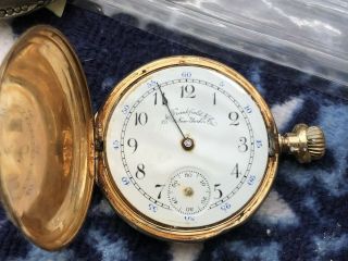 Antique A.  Frankfield & Co.  York Pocket Watch -