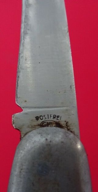 East German NVA folding pocket knife Fallschirmjäger.  RARE 4