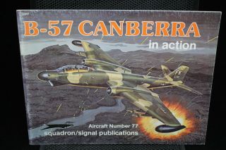 Us Airforce Usaf B - 57 Canberra In Action Squadron Signal Reference Book