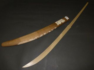 Naginata Saya Sheath Of Katana (sword) : 41.  3 × 21.  8 " 330g