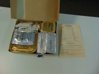 Combat Rations Individual Printed In West German 1980 