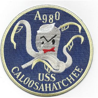 Uss Caloosahatchee Ao 98 Auxiliary Oiler Ship Patch