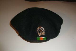 Sadf South Africa Defense Force Commando Beret With Badge And Balkie - Border War