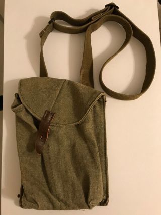 Early 60es Soviet Rpk Military Bag 4 Cell Mag Pouch.  Ussr Military Gear Airsoft.