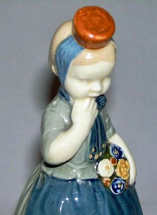 & Vintage Porcelain YOUNG GIRL Figurine (4916,  Marked) European 2