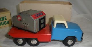 Vintage Crane Truck Friction w box Collectors Quality 2 2