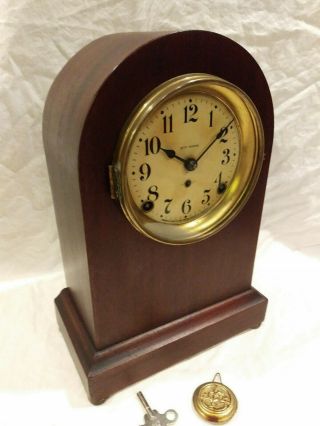 1913 Seth Thomas 8 - Day Prospect No.  0 Mantel Clock