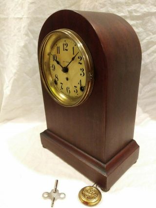 1913 Seth Thomas 8 - Day Prospect No.  0 Mantel Clock 3