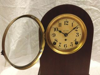 1913 Seth Thomas 8 - Day Prospect No.  0 Mantel Clock 7