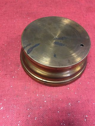 Vintage French PHBN Holosteric Barometer Brass 4