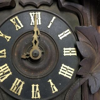 LARGE Antique Cuckoo Clock - CIRCA 1913 - PARTS 3