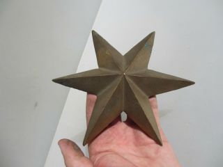 Antique Brass Nautical Star Boat Ship United States Armed Forces Bronze Vintage