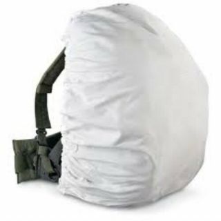 Us Military Issue White Alice Pack Cover Perfect For Covering Jeep Tires